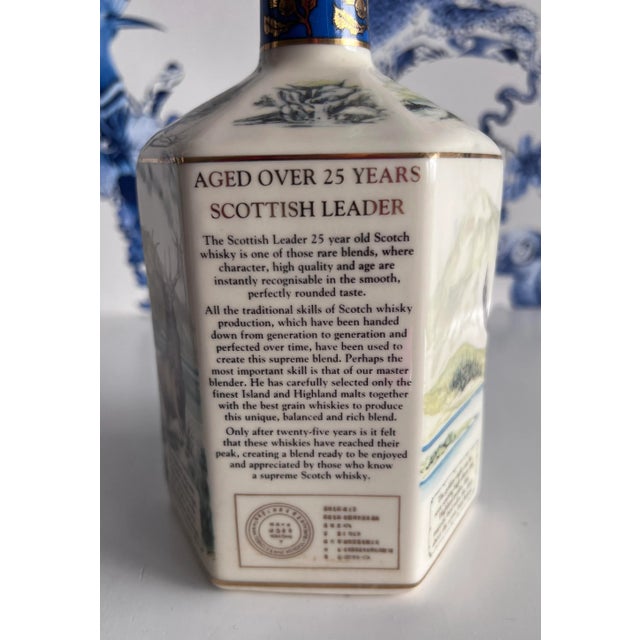 Mid-Century Modern 1970s Scottish Leader Anniversary Whiskey Bottle Arak Golden Eagle For Sale - Image 3 of 6