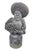 1990s Vintage Hand-Carved Volcanic Stone Whimsical Monkey With Sombrero & Bananas Garden Statue For Sale - Image 5 of 12