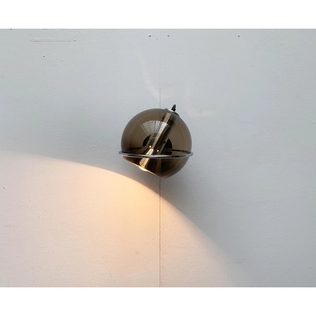 Mid-Century Dutch Space Age Wall Lamps by Frank Ligtelijn for Raak, Set of 2 For Sale - Image 6 of 18