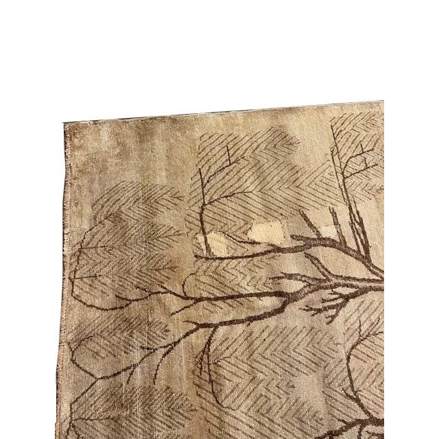 19th Century Antique Samarkand Animal Rug 6'8'' X 4'6'' For Sale - Image 5 of 7