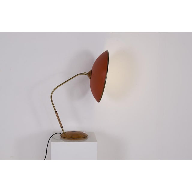 Metal Vintage Desk Lamp from Temde Leuchten, 1950s For Sale - Image 7 of 7