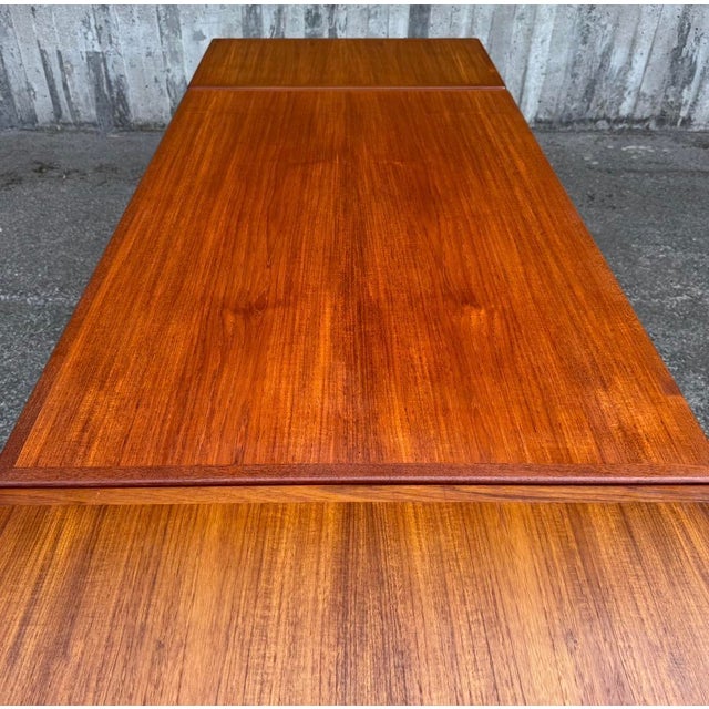 Wood AT-312 Dining Table by Hans J. Wegner for Andres Tuck, 1950s For Sale - Image 7 of 13