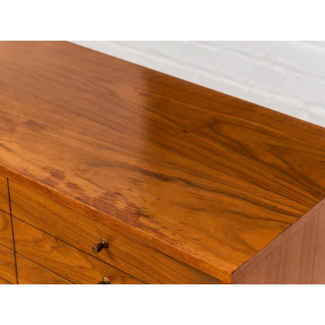 Wood Mid 20th Century Lane Copenhagen Highboy For Sale - Image 7 of 12