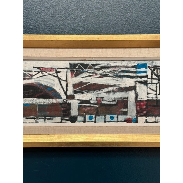 Teddy Sempinski, Transition, 1960s, Oil on Canvas, Framed For Sale - Image 11 of 14