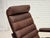 Mid-Century Modern Danish Swivel Armchair in Brown Furniture Leather from Georg Thams, 1970s For Sale - Image 3 of 18