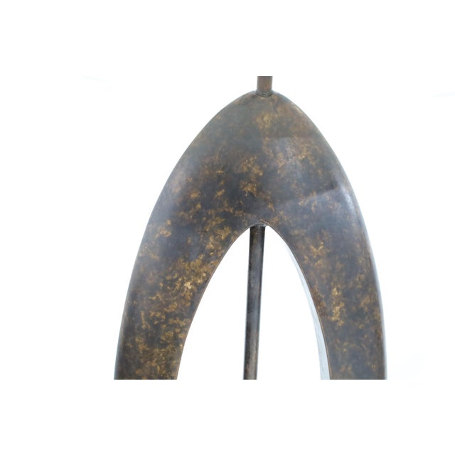 Porta Romana Patinated Copper "Manhattan" Lamp, 2000s For Sale - Image 4 of 9