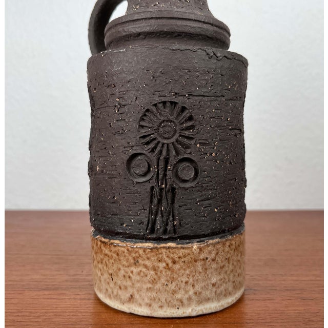 Mid-Century Modern Danish Studio Pottery Vase, 1960s For Sale - Image 4 of 18