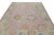 Early 21st Century Pink Multicolor Handwoven Turkish Oushak Rug 12'3" X 14'9" For Sale - Image 9 of 10