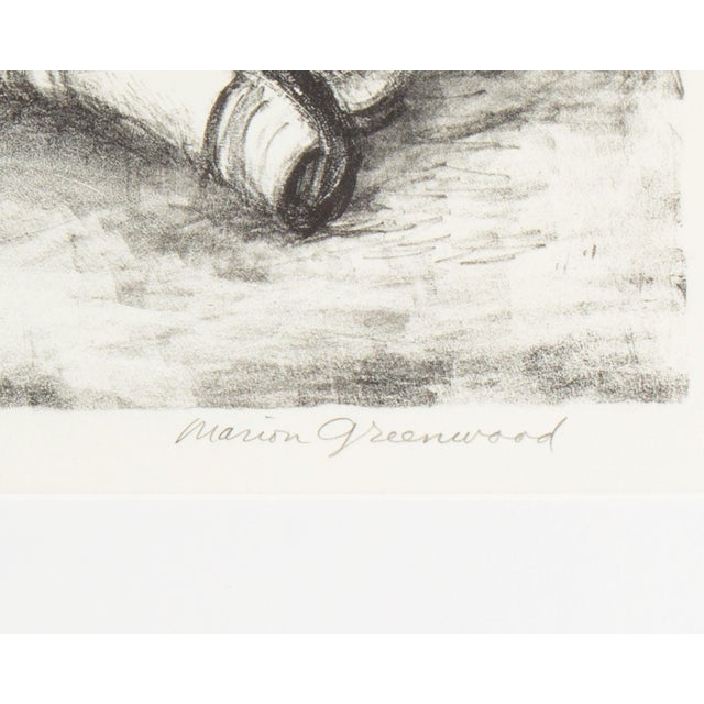 Late 20th Century “8th St. Odalisque” Lithograph by Marion Greenwood For Sale - Image 5 of 9