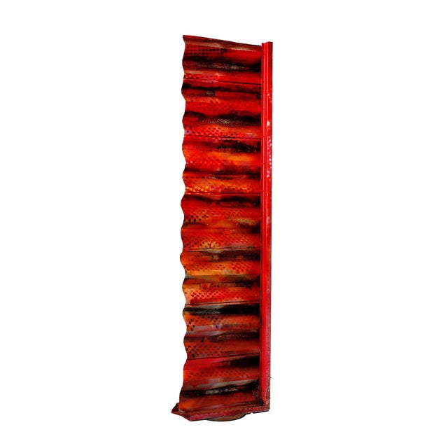 Vintage Metal Sculpture For Sale In Providence - Image 6 of 7