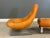 Mid-Century Modern Percival Lafer Leather Earth Lounge Chair and Ottoman For Sale - Image 3 of 10