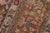 Textile Shabby Chic Hand Painted Vintage 1990's Gray/Brown Wool Rug - 9'9'' X 12'10'' For Sale - Image 7 of 10