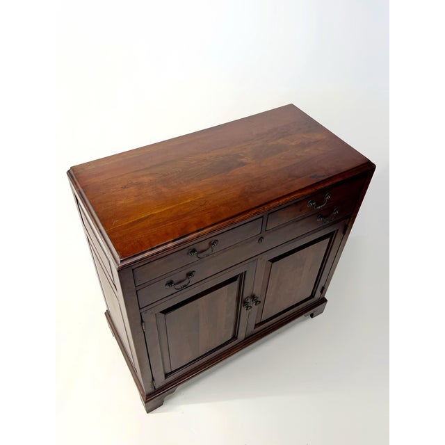 Traditional Lexington Bob Timberlake Solid Wood Bar Storage Chest For Sale - Image 3 of 12