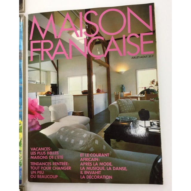 French Interior Decorating Magazines - Set of 5 For Sale - Image 4 of 13