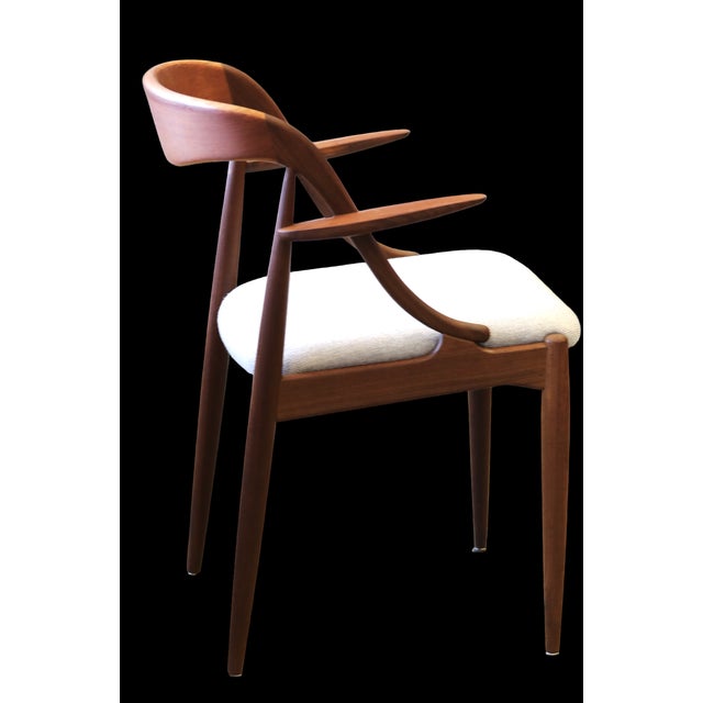 Teak & Wool Model 16 Armchair by Johannes Andersen for Uldum Møbelfabrik, 1960s For Sale - Image 12 of 16