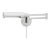 Regina Andrew Noble Swing Arm Task Sconce, Polished Nickel For Sale