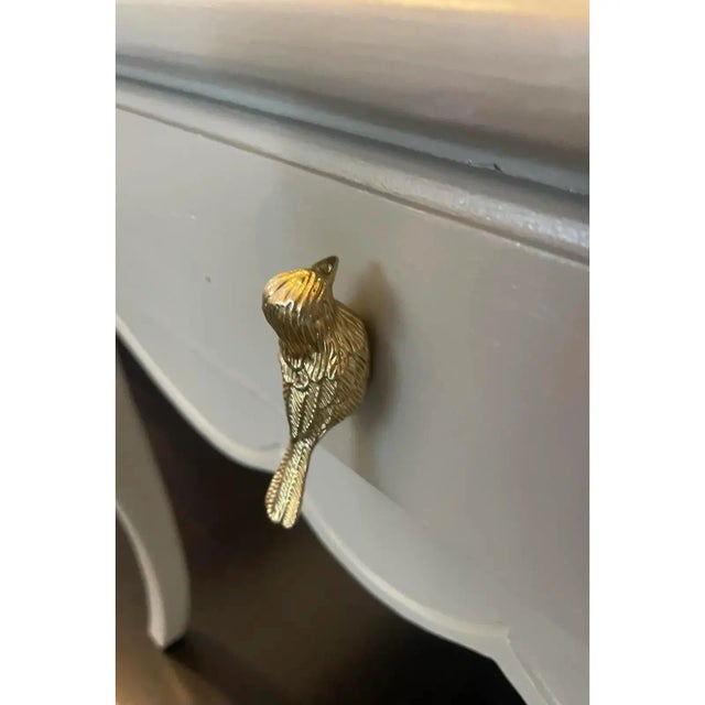 Henredon French Style Accent Side Table by Henredon For Sale - Image 4 of 6