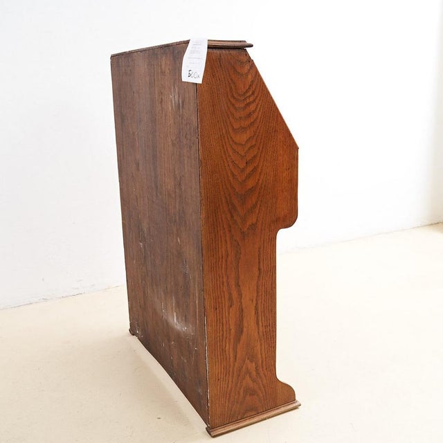 Vintage Secretaire in Wood For Sale - Image 9 of 10