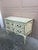 Bodart Furniture Bodart Louis XV Painted Chest in Sage and Cream, a French Country Revival For Sale - Image 4 of 16