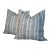 Jasper Dutch Stripe Porcelain 22" Pillows For Sale