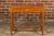 Mid 20th Century English Pine Faux Bamboo Desk with Two Drawers and H-Form Cross Stretcher For Sale In Atlanta - Image 6 of 12
