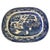 Ceramic Large Victorian Ironstone Meat Plate with Willow Pattern For Sale - Image 7 of 7