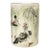 Crackle Glaze Porcelain Brush Pot With Herding Scene For Sale