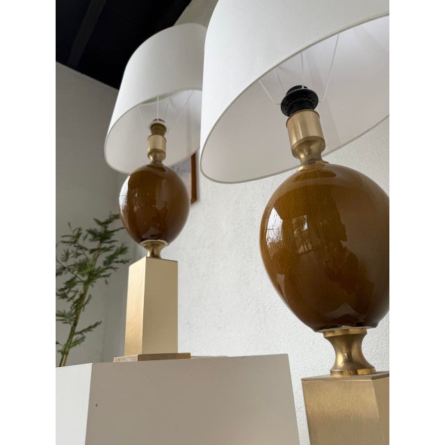Table Lamps by Philippe Barbier, 1970s, Set of 2 For Sale - Image 15 of 18