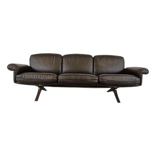 DS31 Sofa in Brown Leather from de Sede, 1970s For Sale