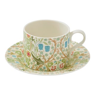 Spode Morris & Co Teacup & Saucer, Blackthorn For Sale