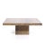 Stone International Mid Century Marble Coffee Table This coffee table measures: 42 wide x 42 deep x 16 inches high When...