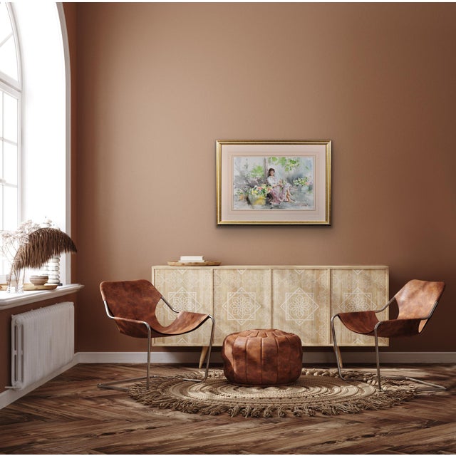 Gordon King, Fond Memories, Original Watercolour, 20th Century For Sale - Image 14 of 18