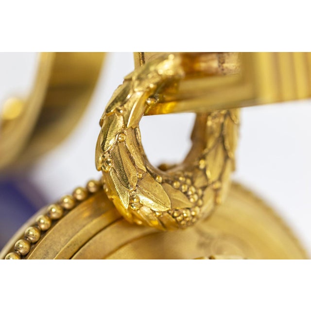 Metal Sevres Porcelain Lamp, Circa 1880 For Sale - Image 7 of 13