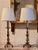 French 18th Century French Brass Altar Sticks Converted to Lamps - Pair For Sale - Image 3 of 12