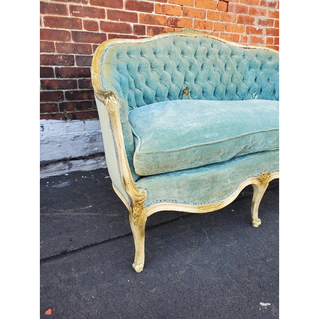 Vintage French Provincial Loveseat Chairish