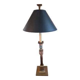 Vintage Brass Chapman Table Lamp For Sale