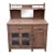 This European petite dresser cabinet is a wonderfully compact yet visually striking piece, blending the practicality of a...