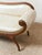 Art Deco Vintage Antique Settee With Marble Side Table For Sale - Image 3 of 12