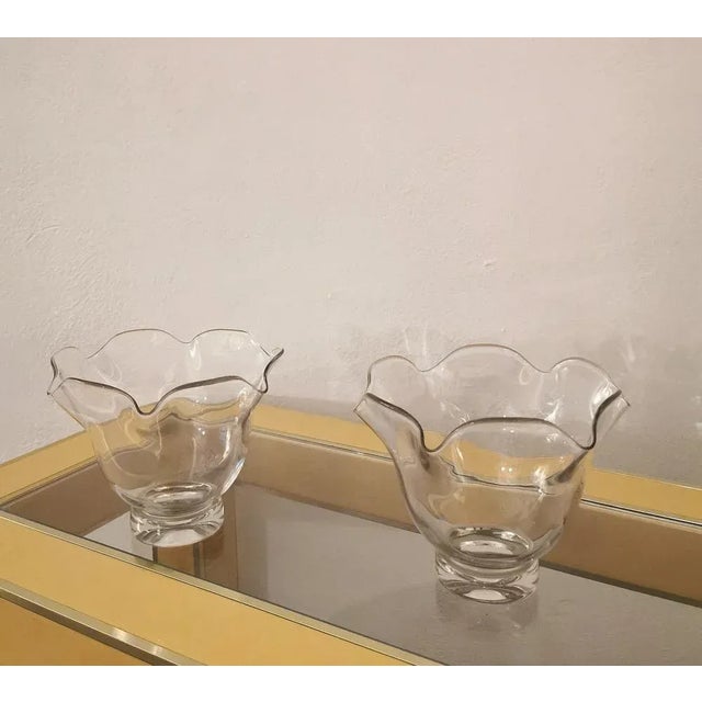 Mid-Century Vases in Mouth-Blown Murano Glass, Italy, 1950s, Set of 2 For Sale - Image 9 of 12