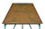 Large Industrial Painted Steel Table, 1920s For Sale - Image 4 of 9