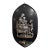 Early 20th Century French Silvered Pewter Virgin Mary Holy Water Stoup For Sale