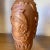 Asian 1970s Asian Wooden Hand Carved Vases - a Pair For Sale - Image 3 of 6