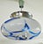 Pendant Lamp in Blue Glass and Chrome from Mazzega, Italy, 1960s For Sale - Image 13 of 18