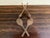 1970s Cast Brass Double Tennis Racket Door Knocker For Sale - Image 9 of 10