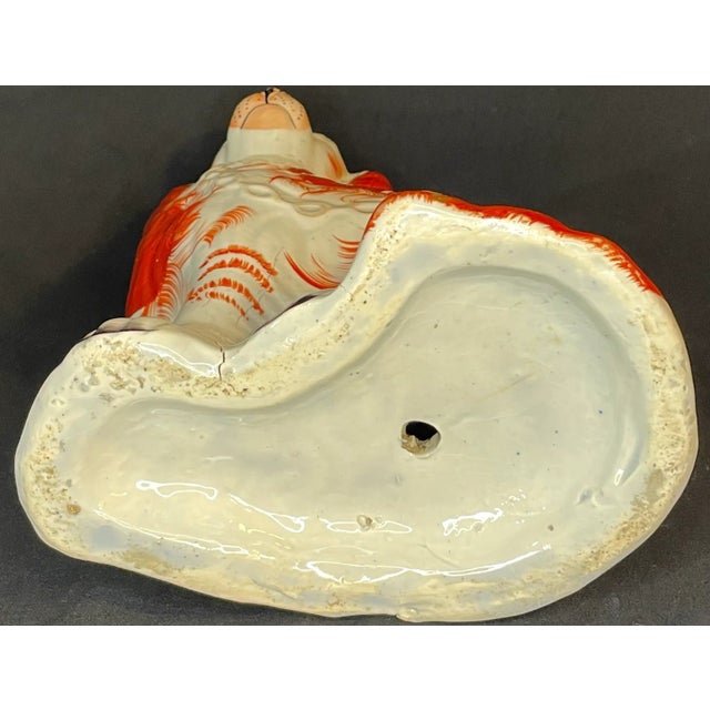 Late 19th Century Antique Staffordshire Dog Figurine For Sale - Image 5 of 9