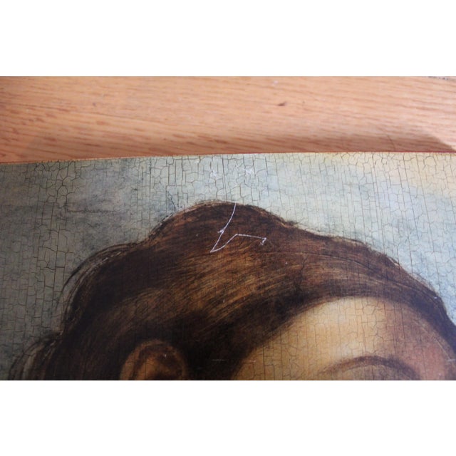 1960s Wood Mount Art Prints From Italy - Set of 5 For Sale - Image 9 of 11