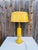 Vintage Mid Century Americana Mustard Table Lamp For Sale - Image 9 of 12