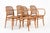 Vintage Bent Wood & Wicker Cafe Dining Chairs by Josef Hoffman for Ligna For Sale - Image 13 of 17