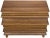 Contemporary Bernard Chest in Dark Walnut For Sale - Image 3 of 7