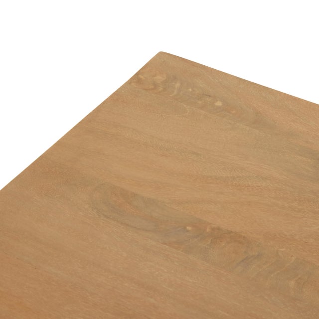 Four Hands Carmel Dining Table, Natural Mango For Sale - Image 10 of 12